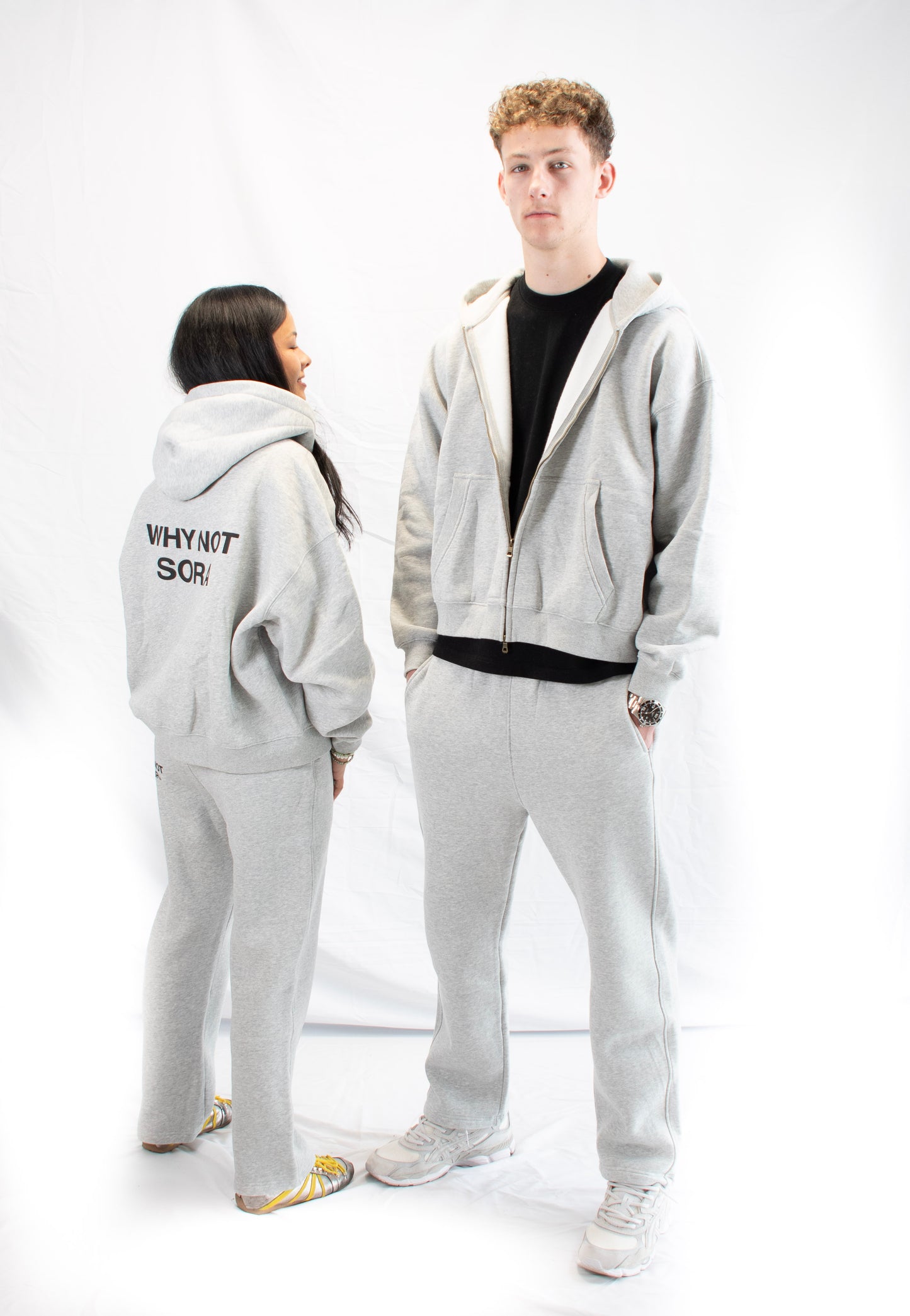 SORA Unisexe - Gilet Gris - 100 % Coton