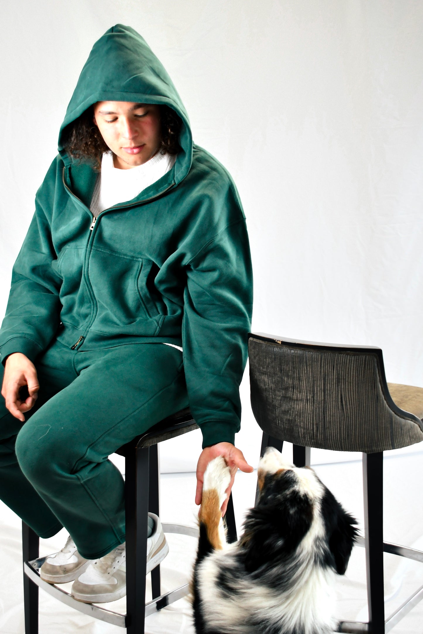 SORA Unisexe - Gilet Vert - 100 % Coton