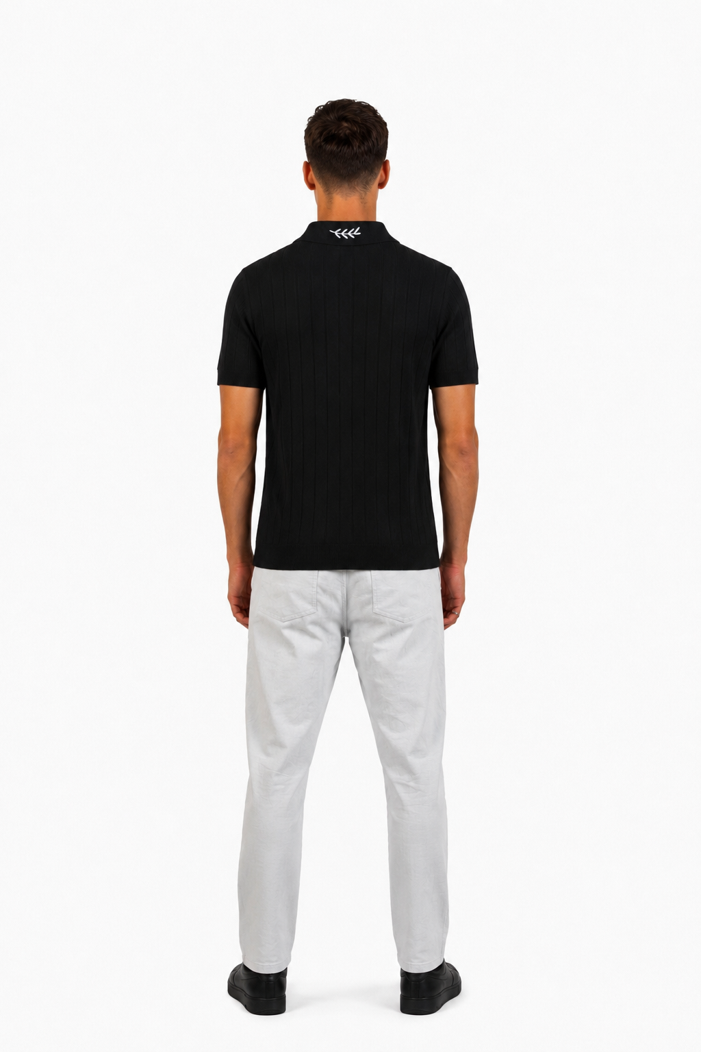 Polo Noir - Sora Homme