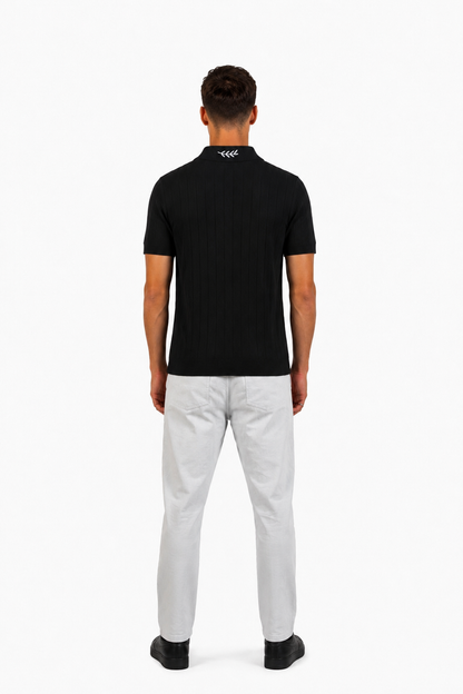 Polo Noir - Sora Homme
