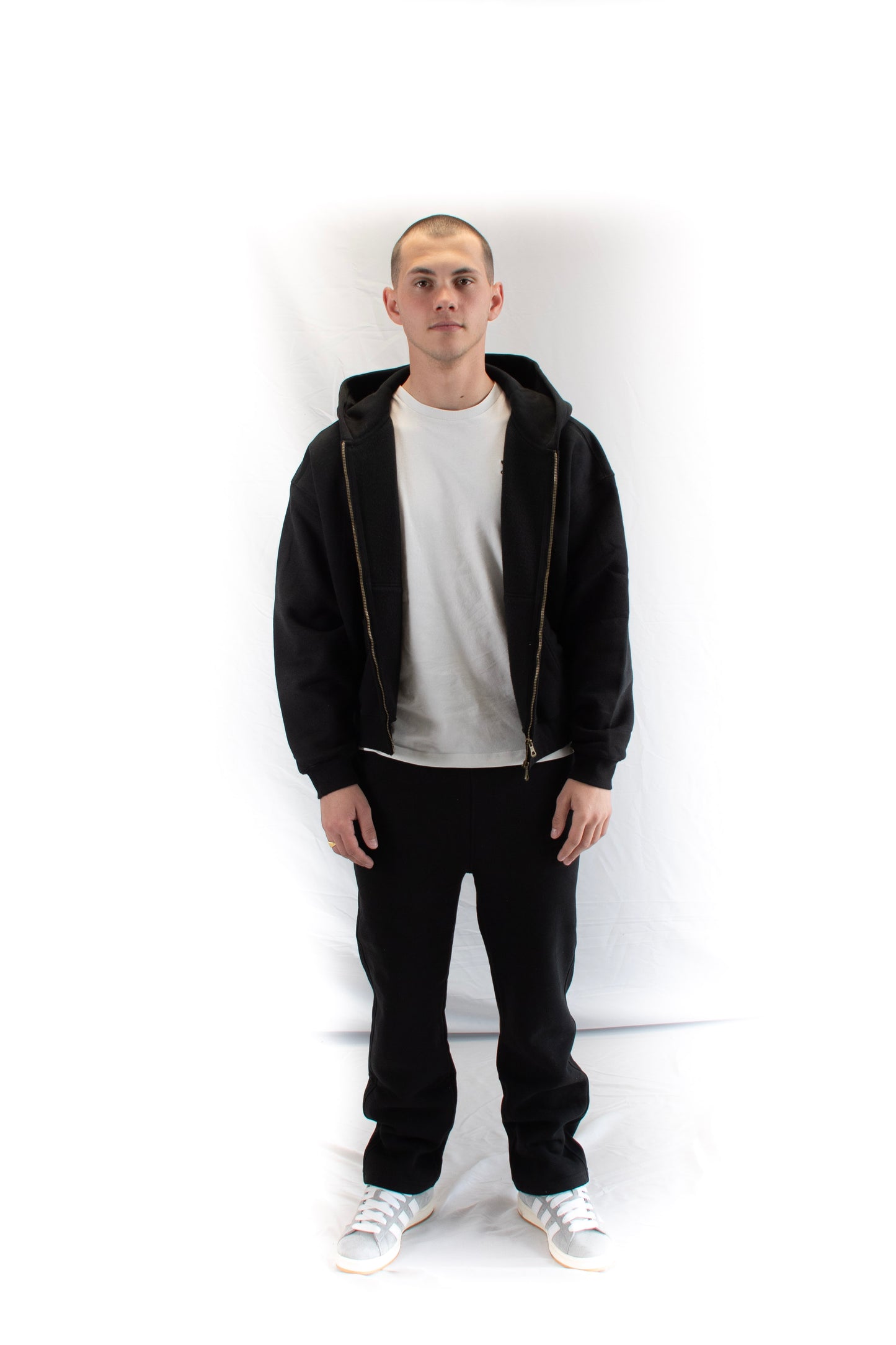 SORA Unisexe - Gilet Noir - 100 % Coton