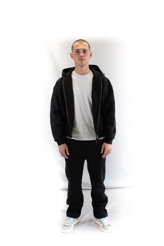 SORA Unisexe - Gilet Noir - 100 % Coton