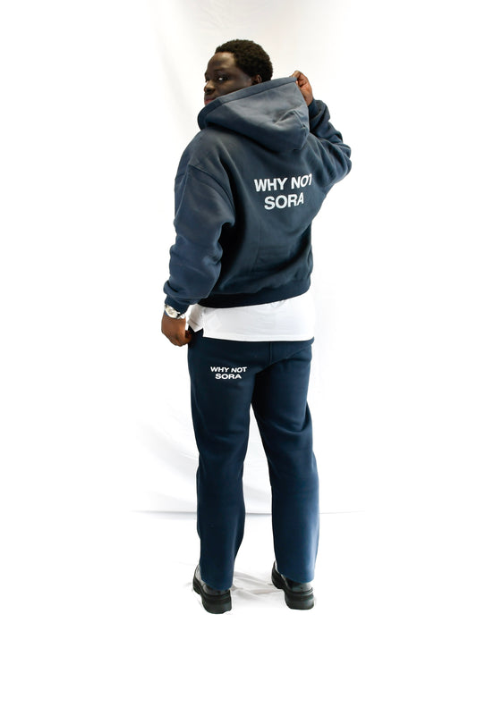 SORA Unisexe - Gilet Bleu - 100 % Coton
